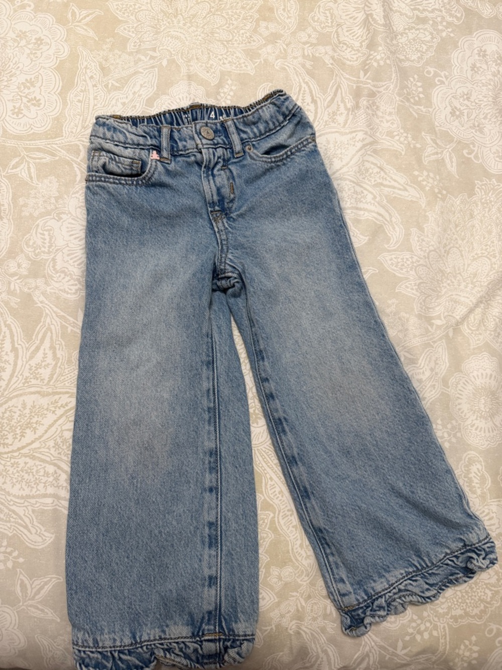 GAP Light Blue Girls' Wide Leg Jeans